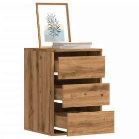 Cómoda de esquina madera de ingeniería blanco 40x41x58 cm de , Cajoneras - Ref: Foro24-852842, Precio: 76,45 €, Descuento: %