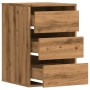 Cómoda de esquina madera de ingeniería blanco 40x41x58 cm de , Cajoneras - Ref: Foro24-852842, Precio: 76,29 €, Descuento: %