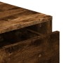 Corner chest of drawers made of smoked oak engineered wood, measuring 80x41x58 cm. by , Drawers - Ref: Foro24-852856, Price: ...