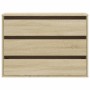 Cajonera de esquina madera ingeniería roble Sonoma 80x41x58 cm de , Cajoneras - Ref: Foro24-852854, Precio: 100,41 €, Descuen...