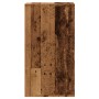 Cómoda de esquina madera de ingeniería envejecida 40x41x76 cm de , Cajoneras - Ref: Foro24-852868, Precio: 93,99 €, Descuento: %