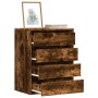 Engineered wood corner chest of drawers, aged, 60x41x76 cm by , Drawers - Ref: Foro24-852877, Price: 108,21 €, Discount: %