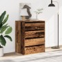 Engineered wood corner chest of drawers, aged, 60x41x76 cm by , Drawers - Ref: Foro24-852877, Price: 108,21 €, Discount: %