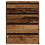 Engineered wood corner chest of drawers, aged, 60x41x76 cm by , Drawers - Ref: Foro24-852877, Price: 108,21 €, Discount: %