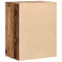 Engineered wood corner chest of drawers, aged, 60x41x76 cm by , Drawers - Ref: Foro24-852877, Price: 108,21 €, Discount: %