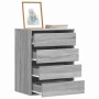 Cajonera de esquina madera ingeniería gris Sonoma 60x41x76 cm de , Cajoneras - Ref: Foro24-852875, Precio: 111,39 €, Descuent...