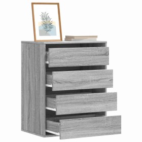 Cajonera de esquina madera ingeniería gris Sonoma 60x41x76 cm de , Cajoneras - Ref: Foro24-852875, Precio: 111,51 €, Descuent...