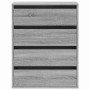 Cajonera de esquina madera ingeniería gris Sonoma 60x41x76 cm de , Cajoneras - Ref: Foro24-852875, Precio: 111,39 €, Descuent...