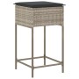 Kitchen stools and 2 light gray synthetic rattan cushions by , Garden chairs - Ref: Foro24-368322, Price: 91,06 €, Discount: %