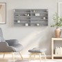 Engineered wood display case in Sonoma gray, 100x8.5x50 cm. by , Shelves and shelves - Ref: Foro24-847952, Price: 44,35 €, Di...