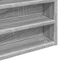 Engineered wood display case in Sonoma gray, 100x8.5x50 cm. by , Shelves and shelves - Ref: Foro24-847952, Price: 44,35 €, Di...