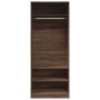 Engineered wood wardrobe in brown oak color, 80x50x200 cm. by , Wardrobes - Ref: Foro24-3307699, Price: 181,14 €, Discount: %