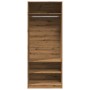 Armario de madera de ingeniería roble artesanal 80x50x200 cm de , Armarios roperos - Ref: Foro24-3307701, Precio: 186,78 €, D...