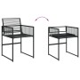 11-piece black synthetic rattan garden dining set by , Garden sets - Ref: Foro24-3295054, Price: 670,99 €, Discount: %