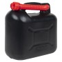 Bidón de combustible boquilla flexible 3 ud plástico negro 10 l de , Garrafas para combustible portátiles - Ref: Foro24-15504...