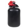 Bidón de combustible boquilla flexible 3 ud plástico negro 10 l de , Garrafas para combustible portátiles - Ref: Foro24-15504...