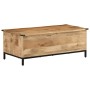 Solid mango wood coffee table with drawers 110x50x40 cm by , Coffee table - Ref: Foro24-374053, Price: 193,35 €, Discount: %