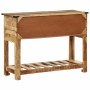 Solid mango wood console table 100x35x75 cm by , Side tables - Ref: Foro24-374058, Price: 214,99 €, Discount: %