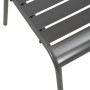 Stackable garden chairs, set of 5, made of steel with a gray powder coating. by , Garden sets - Ref: Foro24-3283765, Price: 2...