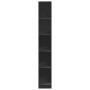 Armario de madera de ingeniería negro 30x50x200 cm de , Armarios roperos - Ref: Foro24-3307703, Precio: 132,43 €, Descuento: %