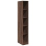 Engineered wood wardrobe in brown oak color, 30x50x200 cm. by , Wardrobes - Ref: Foro24-3307708, Price: 130,81 €, Discount: %