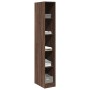 Engineered wood wardrobe in brown oak color, 30x50x200 cm. by , Wardrobes - Ref: Foro24-3307708, Price: 130,81 €, Discount: %