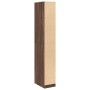 Armario madera de ingeniería color roble marrón 30x50x200 cm de , Armarios roperos - Ref: Foro24-3307708, Precio: 130,81 €, D...