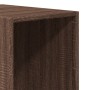 Engineered wood wardrobe in brown oak color, 30x50x200 cm. by , Wardrobes - Ref: Foro24-3307708, Price: 130,81 €, Discount: %