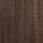 Engineered wood wardrobe in brown oak color, 30x50x200 cm. by , Wardrobes - Ref: Foro24-3307708, Price: 130,81 €, Discount: %