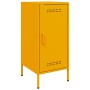 Cold-rolled steel sideboard, 2 pieces, yellow, 36x39x79 cm by , Sideboards - Ref: Foro24-843019, Price: 217,99 €, Discount: %