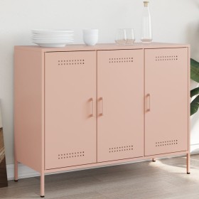 Cold-rolled steel sideboard in pink 100.5x39x79 cm by , Sideboards - Ref: Foro24-843025, Price: 183,96 €, Discount: %