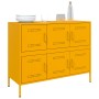 Cold-rolled steel sideboard in yellow, 100.5x39x79 cm by , Sideboards - Ref: Foro24-843099, Price: 184,37 €, Discount: %