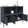 Cold-rolled anthracite gray steel sideboard 100.5x39x79 cm by , Sideboards - Ref: Foro24-843092, Price: 164,81 €, Discount: %