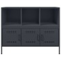 Cold-rolled anthracite gray steel sideboard 100.5x39x79 cm by , Sideboards - Ref: Foro24-843092, Price: 164,81 €, Discount: %