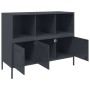 Cold-rolled anthracite gray steel sideboard 100.5x39x79 cm by , Sideboards - Ref: Foro24-843092, Price: 164,81 €, Discount: %