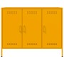 Cold-rolled steel sideboard in yellow, 100.5x39x79 cm by , Sideboards - Ref: Foro24-843027, Price: 183,86 €, Discount: %