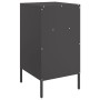 Bedside tables 2 units cold-rolled steel black 36x39x68 cm by , Nightstands - Ref: Foro24-843067, Price: 137,01 €, Discount: %