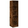 Engineered wood smoked oak wardrobe 50x50x200 cm by , Wardrobes - Ref: Foro24-3307715, Price: 143,76 €, Discount: %