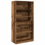 Armario de madera ingeniería envejecida 100x50x200 cm de , Armarios roperos - Ref: Foro24-3307736, Precio: 200,70 €, Descuent...