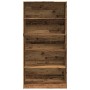 Armario de madera ingeniería envejecida 100x50x200 cm de , Armarios roperos - Ref: Foro24-3307736, Precio: 200,70 €, Descuent...