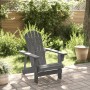 Adirondack chair made of solid gray fir wood 69x85x90.5 cm by , Garden chairs - Ref: Foro24-4007244, Price: 86,07 €, Discount: %