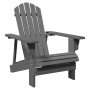 Adirondack chair made of solid gray fir wood 69x85x90.5 cm by , Garden chairs - Ref: Foro24-4007244, Price: 86,07 €, Discount: %