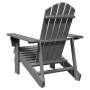 Adirondack chair made of solid gray fir wood 69x85x90.5 cm by , Garden chairs - Ref: Foro24-4007244, Price: 86,07 €, Discount: %