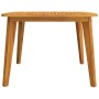 Solid acacia wood garden table 110x110x75 cm by vidaXL, Garden tables - Ref: Foro24-310302, Price: 136,38 €, Discount: %