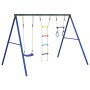 Juego de columpios de exterior con trapecio y escalera de , Columpios y estructuras de juegos - Ref: Foro24-3283593, Precio: ...