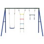 Juego de columpios de exterior con trapecio y escalera de , Columpios y estructuras de juegos - Ref: Foro24-3283593, Precio: ...