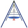 Outdoor swing set with a swing, trapeze, and disk swing. by , Swings and play structures - Ref: Foro24-3283629, Price: 186,99...