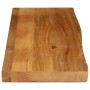 Solid mango wood natural edge table top 120x20x2.5 cm by , Table tops - Ref: Foro24-370518, Price: 31,79 €, Discount: %