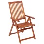 Folding garden chairs 3 units solid acacia wood by vidaXL, Garden chairs - Ref: Foro24-310293, Price: 185,99 €, Discount: %