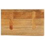 Solid mango wood natural edge table top 60x30x2.5 cm by , Table tops - Ref: Foro24-370524, Price: 26,89 €, Discount: %